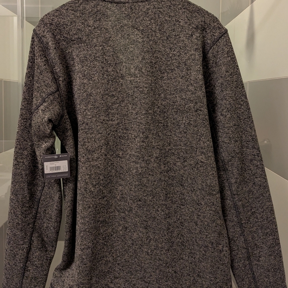 Eddie Bauer Gray Quarter-Zip Pullover - Picture 5 of 7